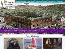 Tablet Screenshot of clevelandmemory.org
